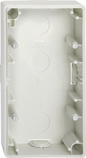 MERTEN ARTEC/M-SMART biały Adapter natynkowy 2-krotny