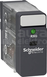 RXG 1CO 10A 12VDC Przekaźnik elektromechaniczny z blokiem przyłącz.