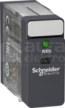 RXG 2CO 5A 230VAC Przekaźnik elektromechaniczny z blokiem przyłącz.