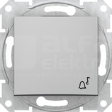 SEDNA aluminium Przycisk dzwonek