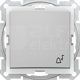 SEDNA IP44 aluminium Przycisk dzwonek