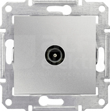 SEDNA 4dB aluminium Gniazdo TV przelotowe