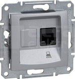 SEDNA RJ45 kat.6 aluminium Gniazdo komputerowe
