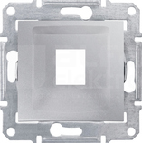 SEDNA 1xRJ45 do Systimax aluminium Płytka centralna