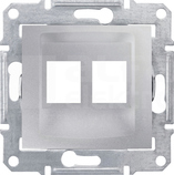 SEDNA 2xRJ45 AMP/MOLEX aluminium Płytka gn.komputerowego