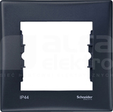 SEDNA IP44 grafitowy Ramka 1-krotna