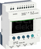 SR2B121BD 24VDC ZELIO LOGIC 8IN 4 DIGIT OUT 8A CLOCK