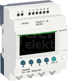 SR3B101B 24VAC ZELIO LOGIC 6IN 4 DIGIT OUT CLOCK