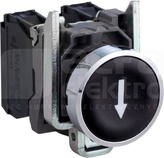 XB4BA3351 N/O CZARNY GUZIK K PRZYCISK Z SAMO.POWROTEM