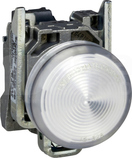 XB4BVB1EX 24V, BIAŁY WSKAZNIK SWIETLNY WBUDOW.LED
