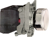 XB4BW3165 BEZ BA 9S 250V N/O Przyc.podśw.z samo.powr.zasi