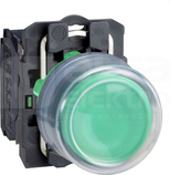 XB5AP31*N/O, ZIELONY, OKAPT. Przycisk z samo.powrotem