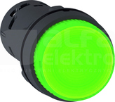 XB7NW33M1 1NO 230V zielony Przycisk samopowr.podśw.LED