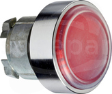 ZB4BP483 FI22 żółty samopowrotny okrągły Metal owy Przycisk