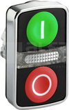 ZB4BW7A3741*LED,KRYTY/WYST IP66 NAPED PRZYC.DWUKLAW.
