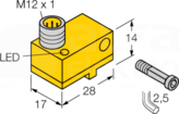 BIM-NST-Y1X-H1141 Czujnik magneto-indukcyjny