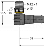 WSC4.5T-2/TXL Przewód czujnikowy