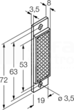 BRT-53X19A Lusterko