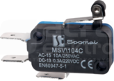 MSV/104C Łącznik miniaturowy dźwignia z rolka krótka