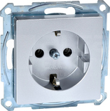 MERTEN M SCHUKO aluminium Gniazdo sieciowe