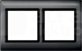 MERTEN AQUADESIGN antracyt Ramka 2-krotna