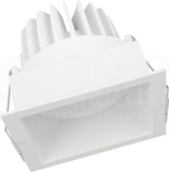 SPOT SQUARE DK ADJ 8W/3000K 650lm biały Downlight LED dostropowy