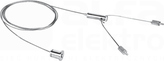 LINEAR INDV SUSPENSION WIRE Przewód do montażu zwieszakowego