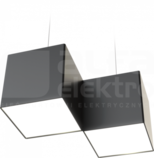 NOISE DIAGON LED 9W/830 700lm czarny mat Oprawa dekoracyjna LED
