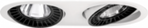 WALT LED 330 ED 2x3000lm/840 biały Downlight LED podtynkowy 42D