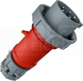 POWERTOP XTRA 32A/5P 6h 400V IP67 Wtyczka z zaciskami śrubowymi nikiel