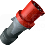 POWERTOP XTRA 63A/5P 6h 400V IP44 Wtyczka z zaciskami śrubowymi nikiel