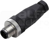 SSTGH040MSSFKPG M12 4P Wtyk męski prosty