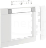 80mm 1-krotna 55x55mm pole opisowe PC-ABS bezhalog Maskownica