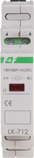 LK-712R 5-10VAC/DC 1xLED czerwony LAMPKA KONTROLI ZASILANIA
