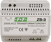 ZS-3 230VAC/18VDC ZASILACZ STABILIZOWANY