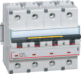 DX3 4P C125A 16kA Wyłącznik nadprądowy