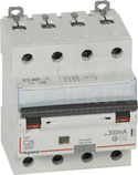 P-314 C25A 300mA typAC 4P DX3 Wyłącznik różnicowo-nadprądowy
