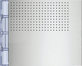 SFERA audio aluminium Plakietka modułu