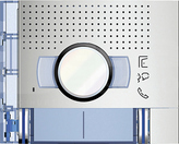 SFERA A/V 2x1P aluminium Plakietka modułu