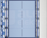 SFERA 2x4P aluminium Plakietka modułu