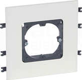 DLP-N 1xfi60 SISTENA 130mm biały Uchwyt z pokrywą