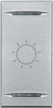 AXOLUTE 1M aluminium Klawisz światło