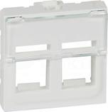 M45 2x KEYSTONE 2M Adapter gniazda teleinformatycznego