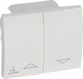 SISTENA/L natura arctic IP44 Klawisz sterowania rolet