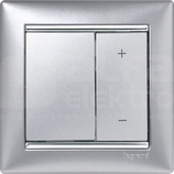 VALENA 60-600W aluminium Ściemniacz