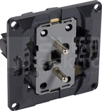 CELIANE 2x2P+Z Gniazdo zacisk automat.