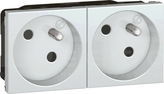 M45 2x2P+Z 45 aluminium Gniazdo zacisk automat.