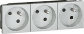 M45 3x2P+Z 45 aluminium Gniazdo zacisk automat.