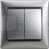 VALENA 2M aluminium Łącznik schodowy