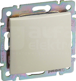 VALENA IP44 kremowy Łącznik krzyżowy